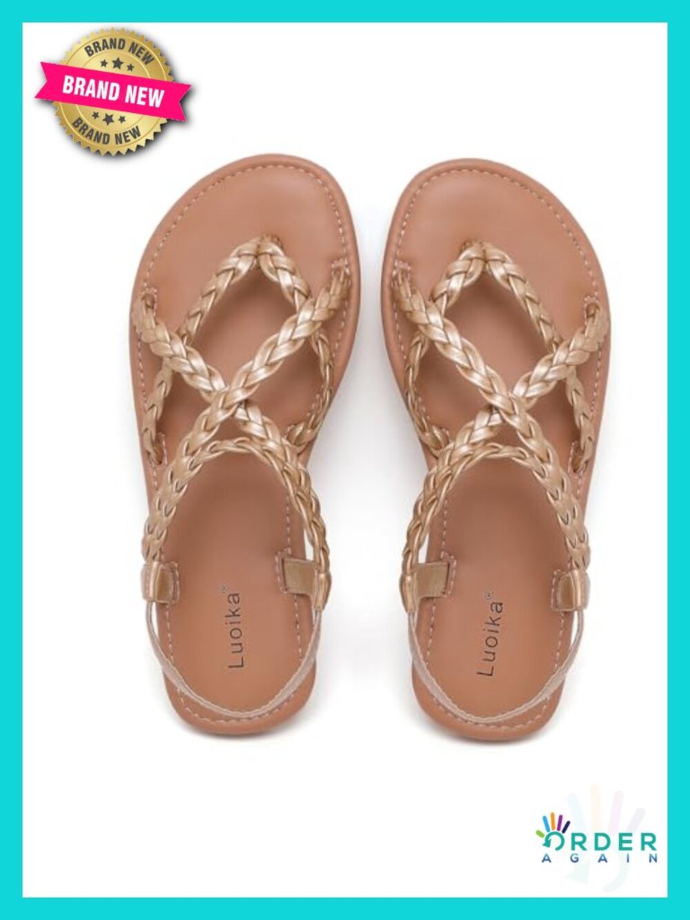 Wide Width Flat Slide Sandals with Ankle Strap - Casual Summer Beach Shoes
